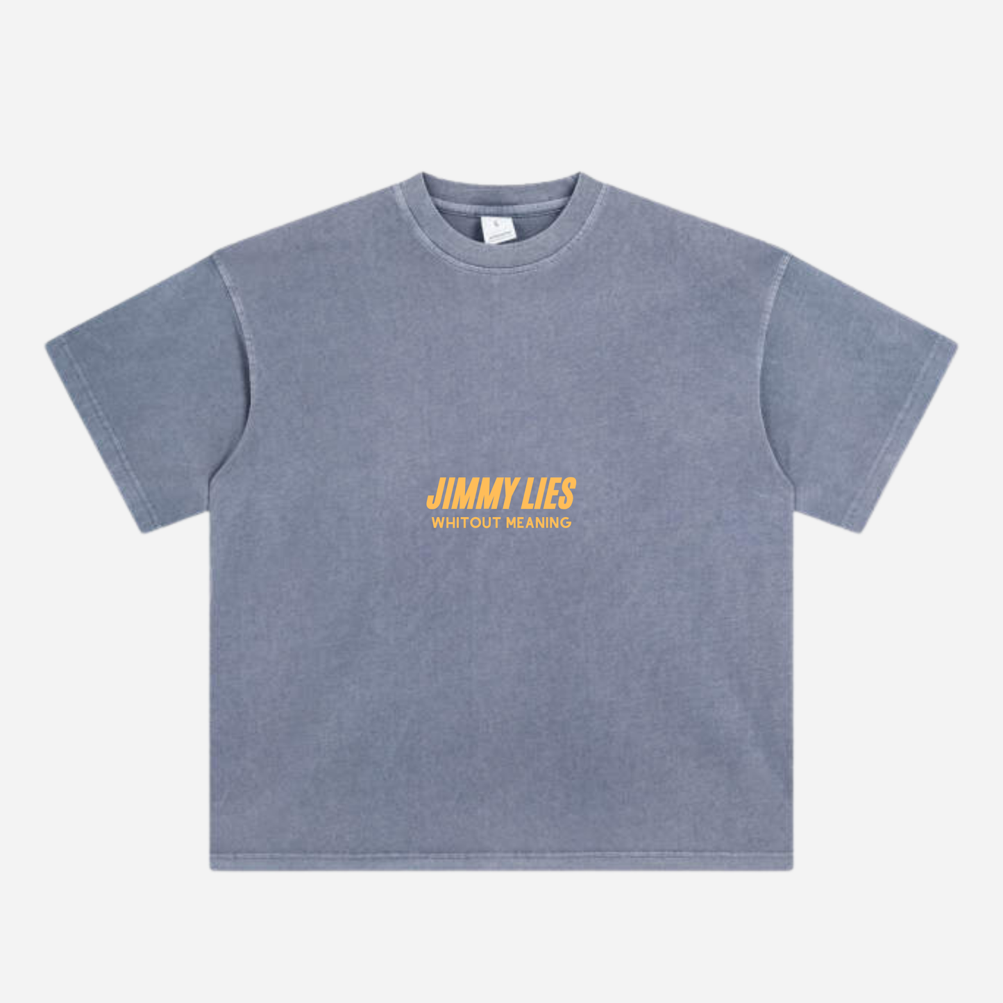 BLUE RETRO TEE