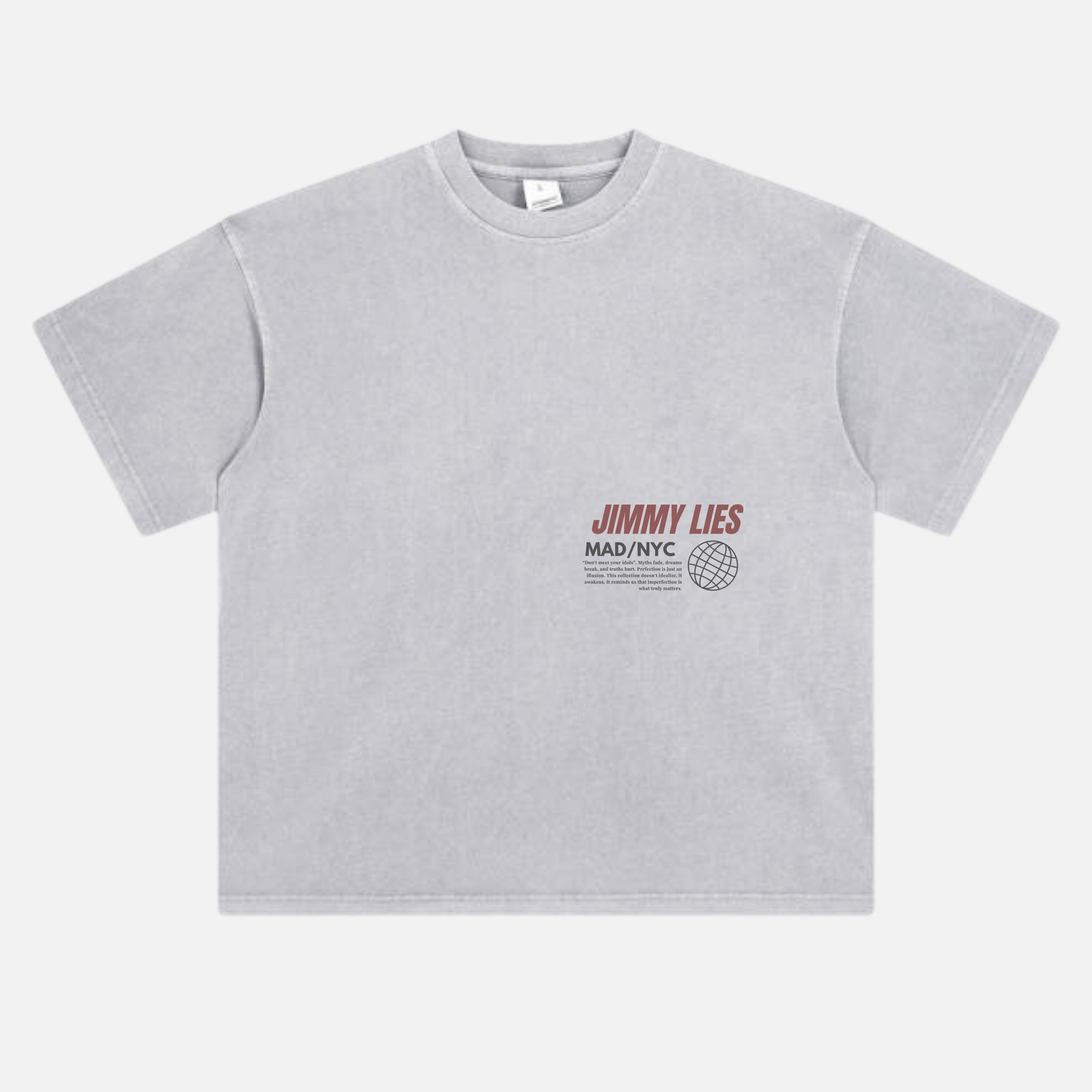 BLUE COAST GREY TEE