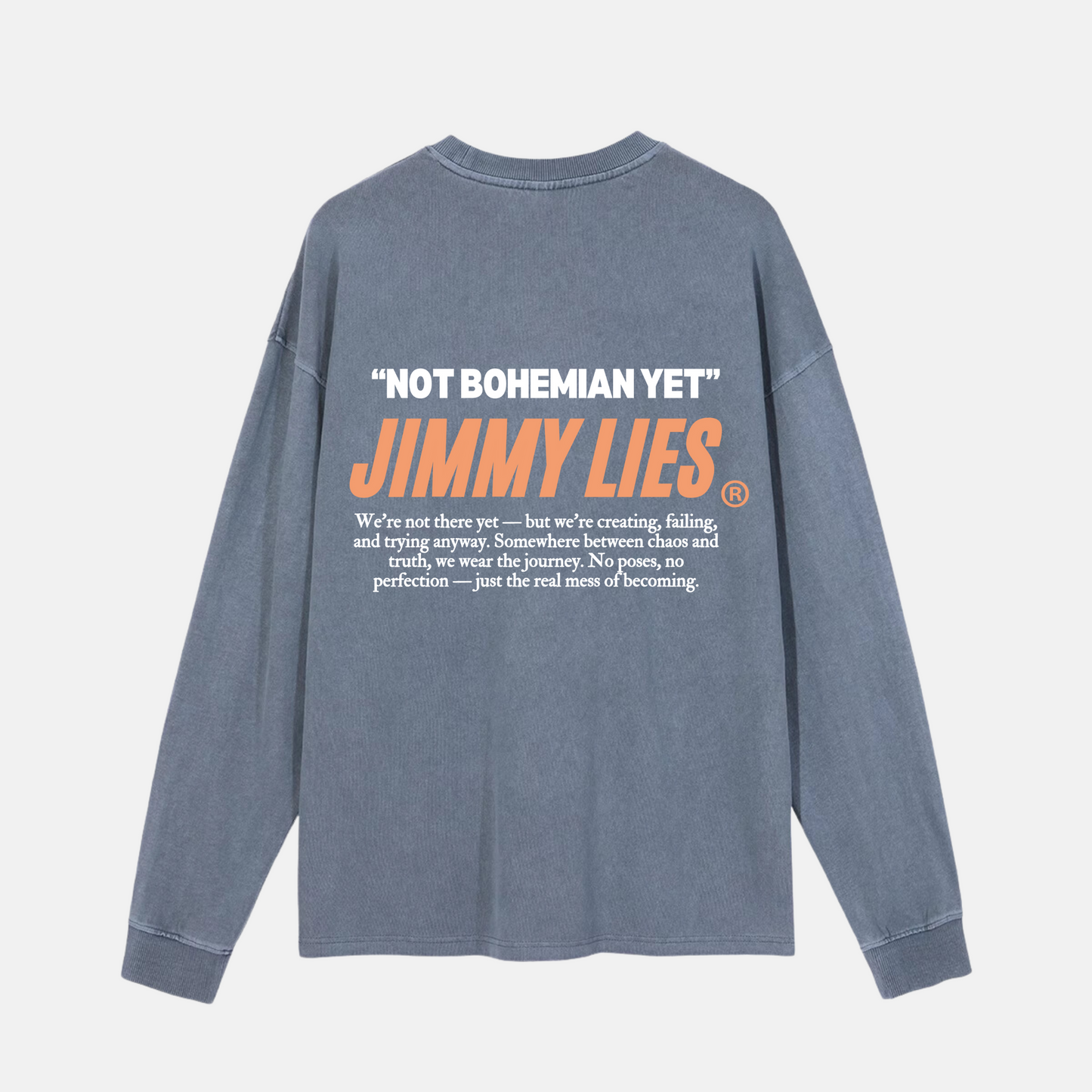 "Not Bohemian Yet" Blue