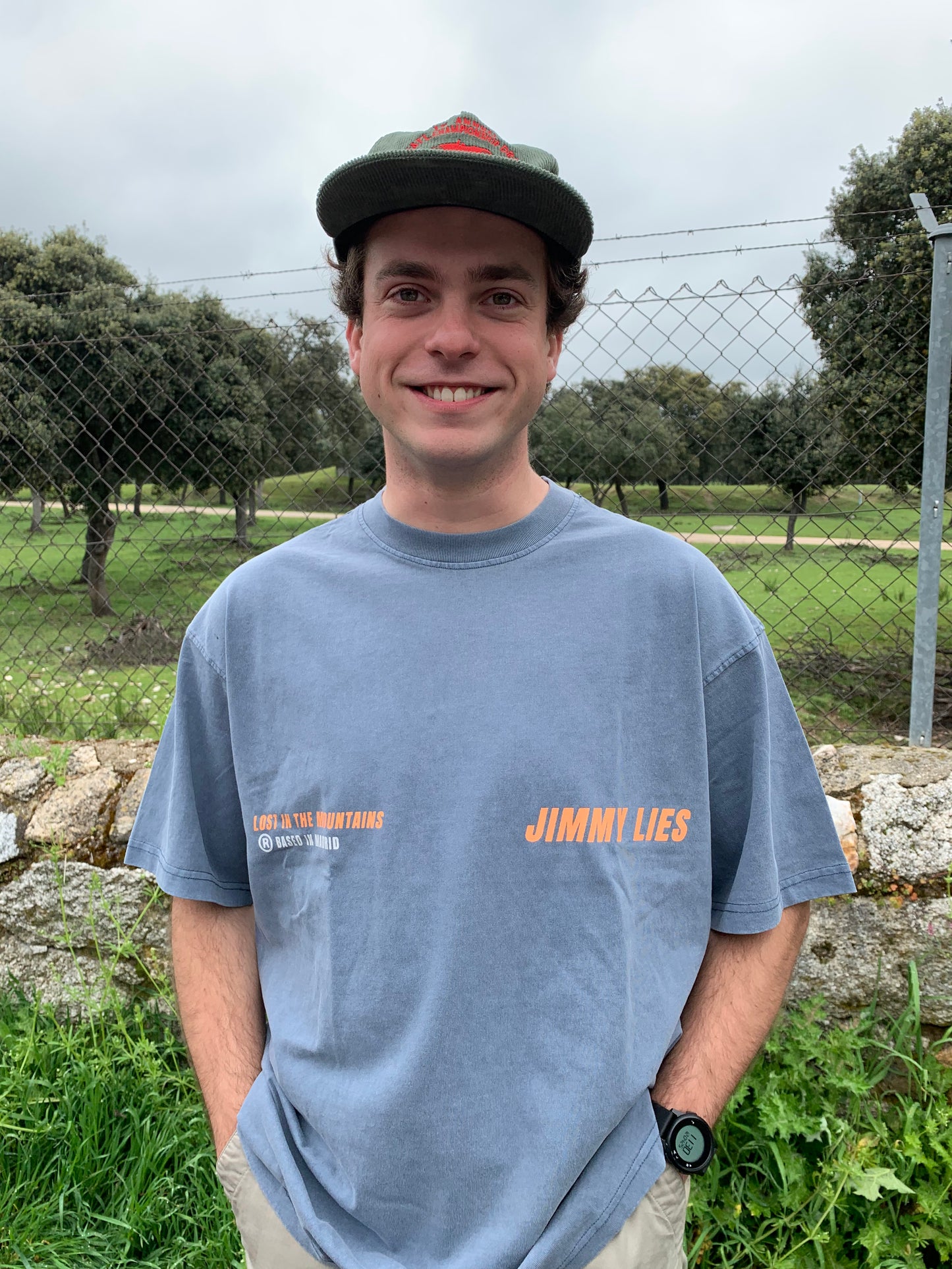 BLUE LOST TEE