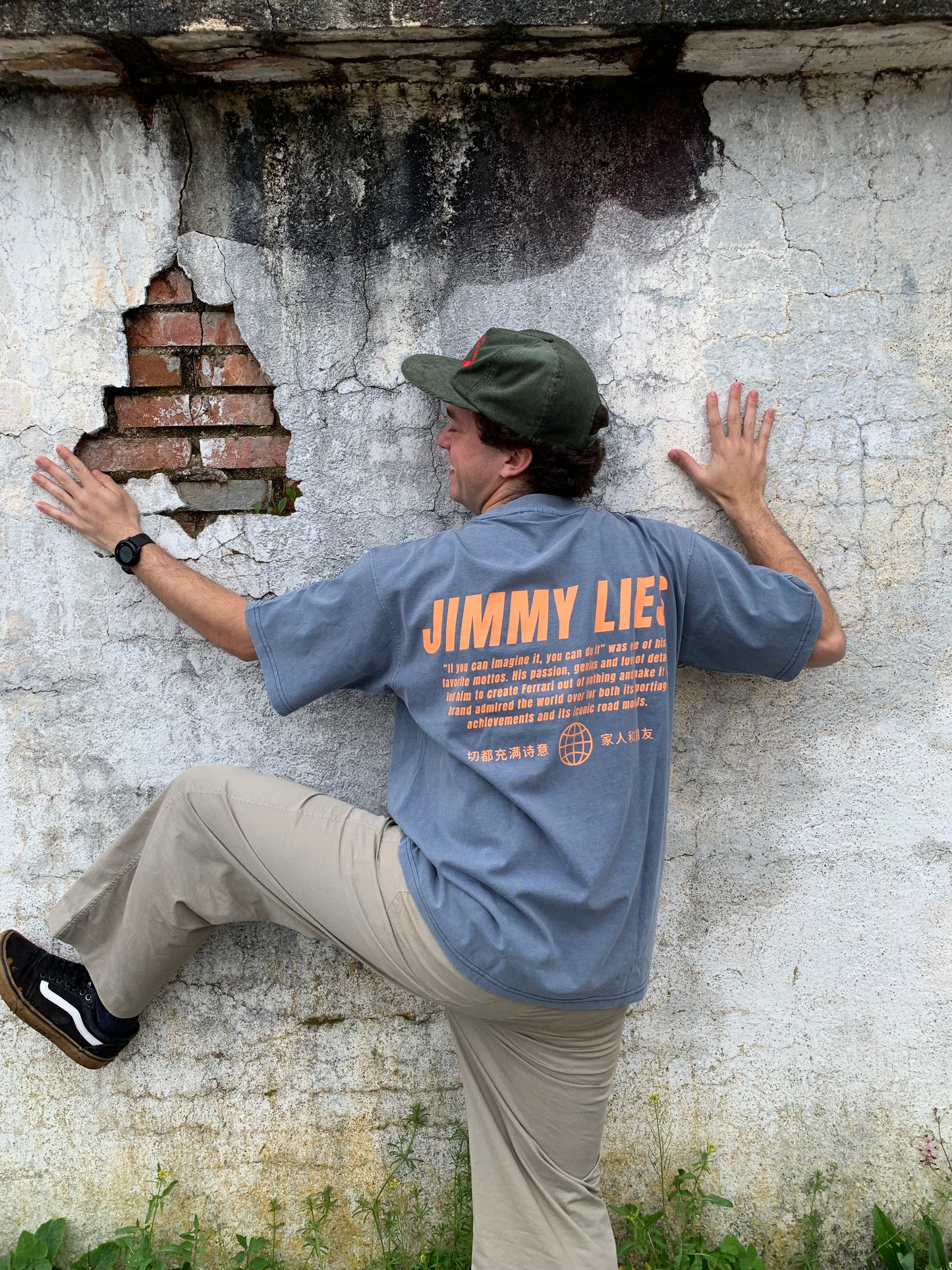 BLUE LOST TEE