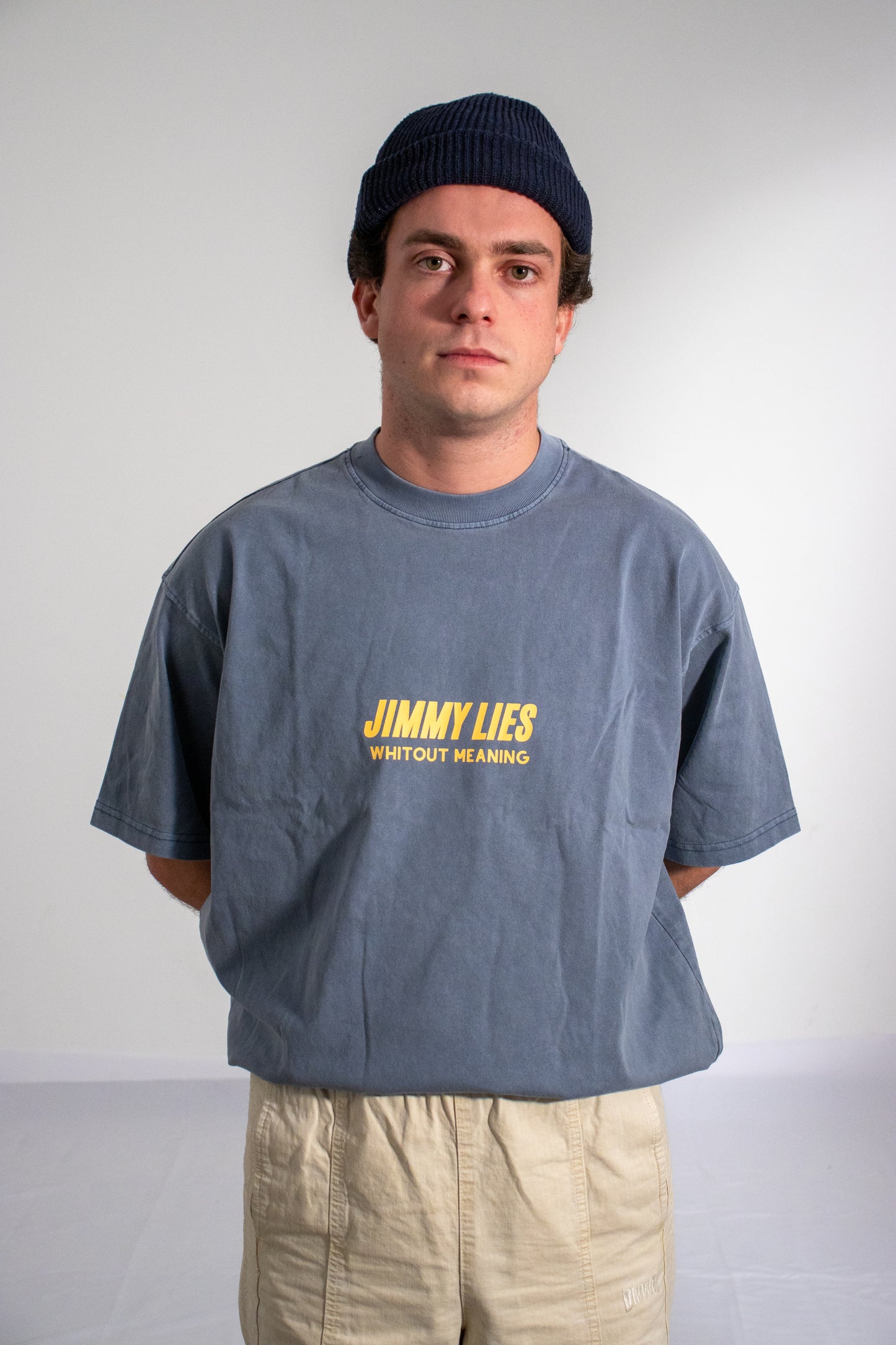 BLUE RETRO TEE