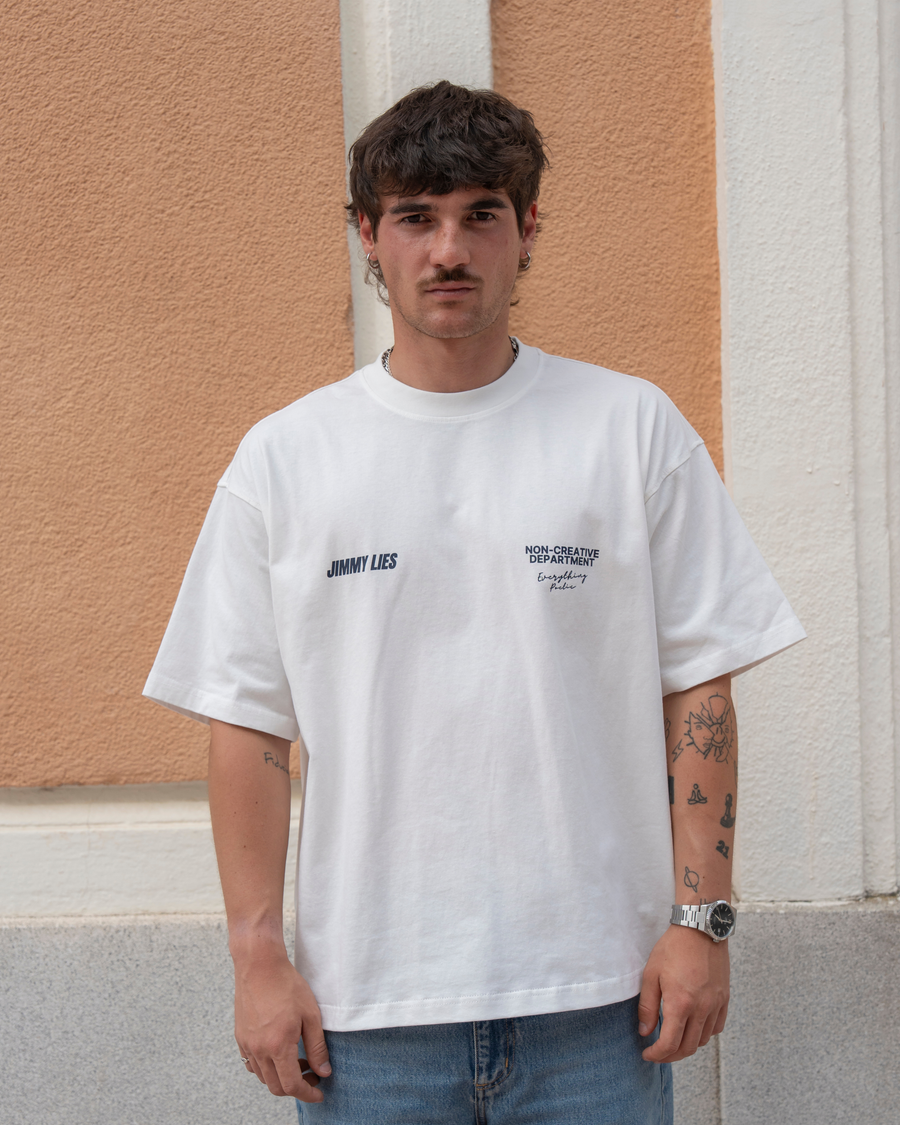 WHITE RALLY TEE