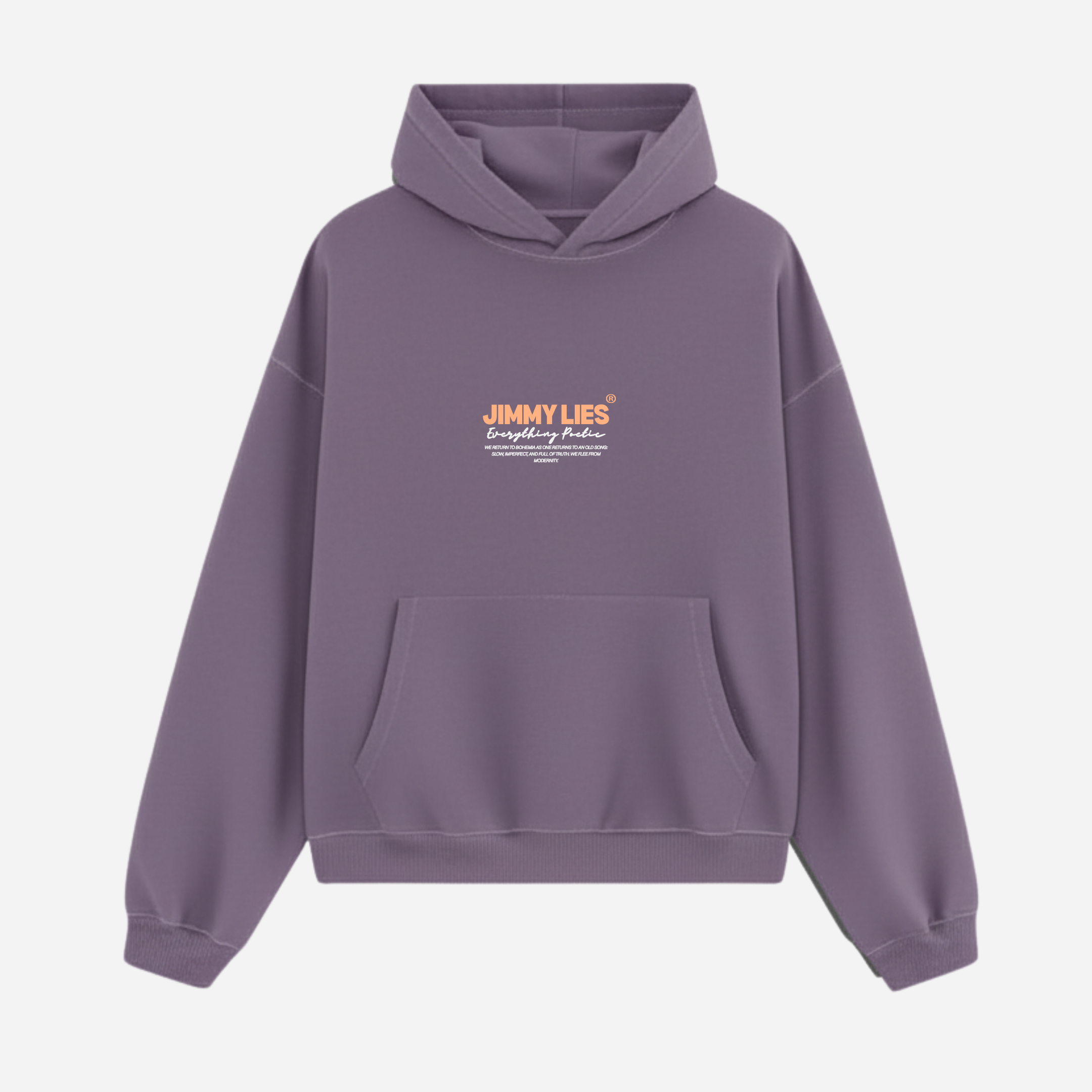 LIGHT PURPLE HOODIE