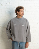 NISC LIGHT GREY CREWNECK