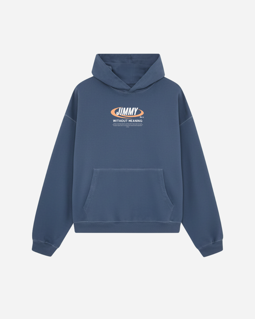 NAVY RETRO HOODIE