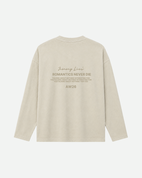 ROMANTICS BEIGE LONG TEE