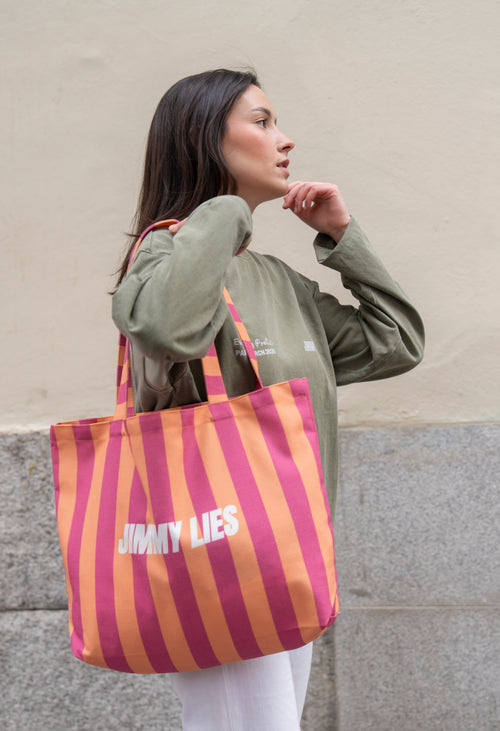 ORANGE TOTE BAG