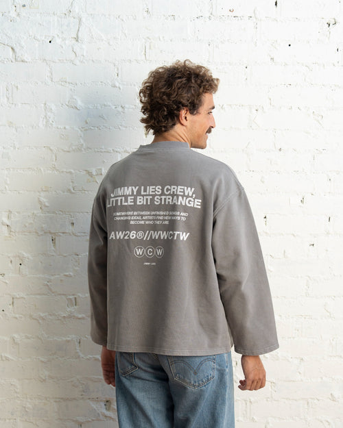 NISC LIGHT GREY CREWNECK