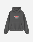 CHARCOAL RETRO HOODIE