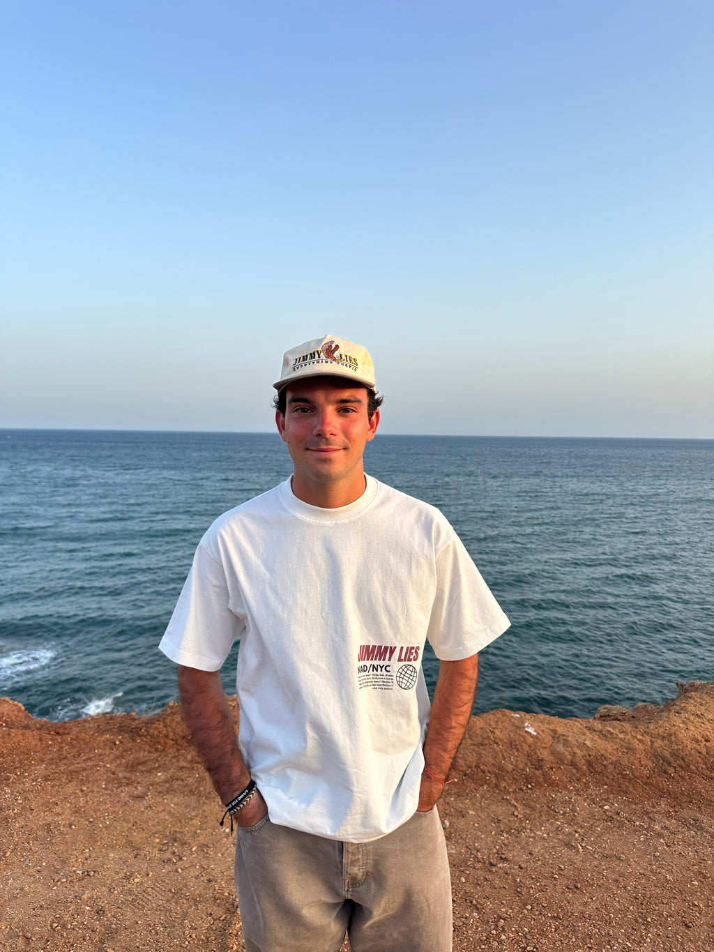 BLUE COAST WHITE TEE