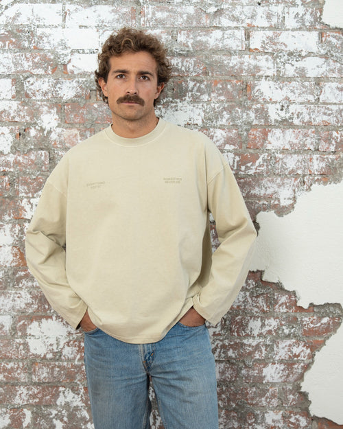 ROMANTICS BEIGE LONG TEE