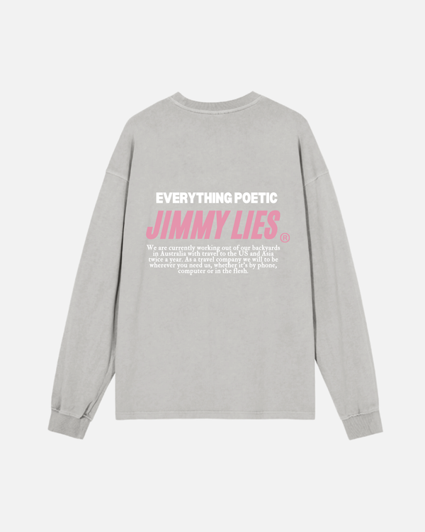 WEISSES LANGES T-SHIRT