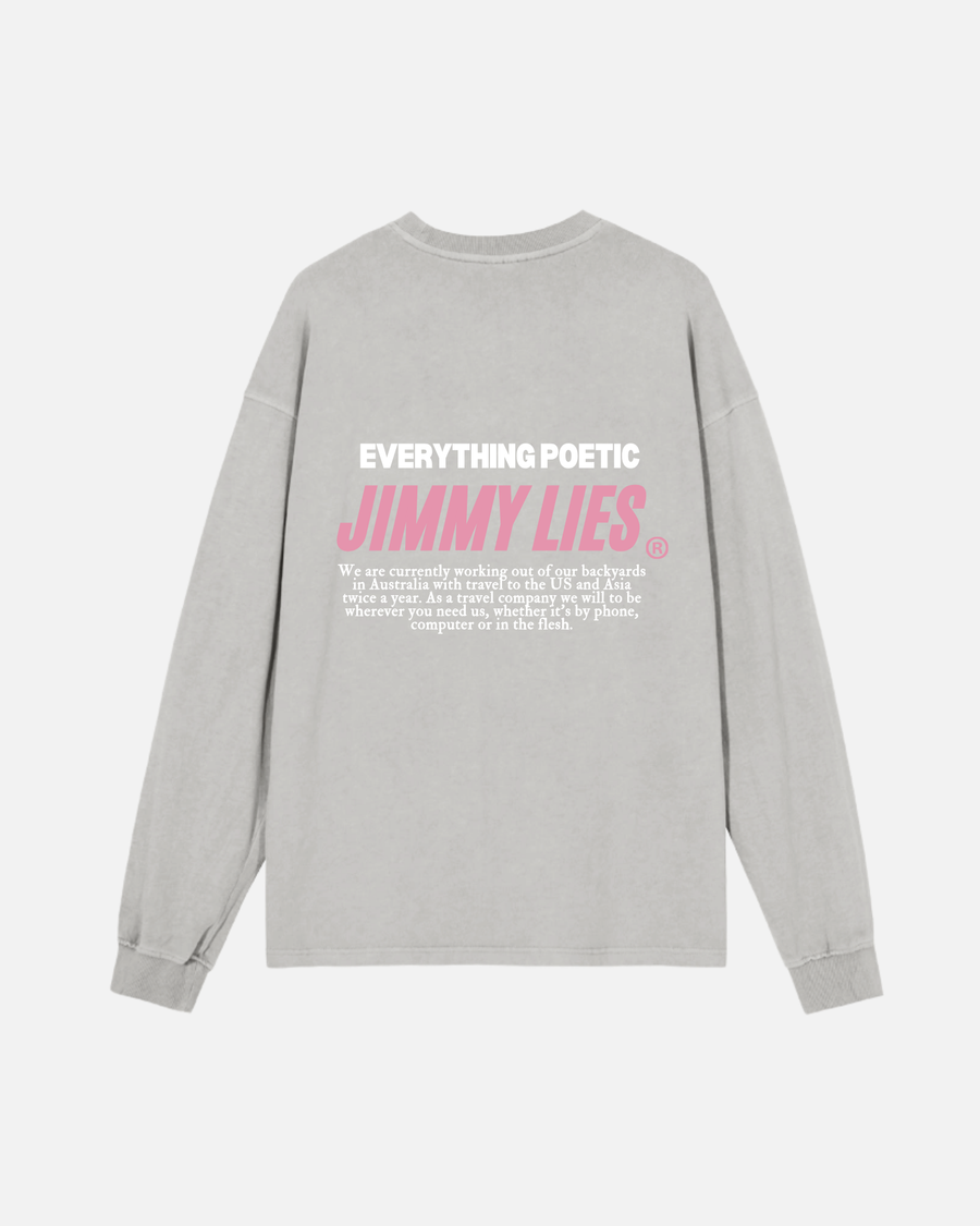 WEISSES LANGES T-SHIRT