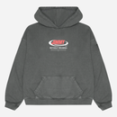 CHARCOAL RETRO HOODIE