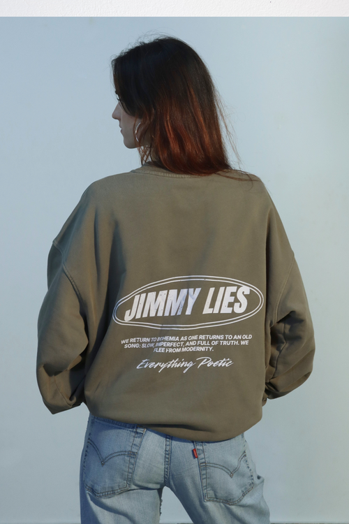 RETRO GREEN CREWNECK