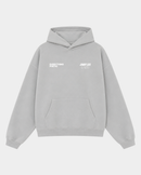 LIGHT GREY RETRO HOODIE