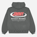 CHARCOAL RETRO HOODIE