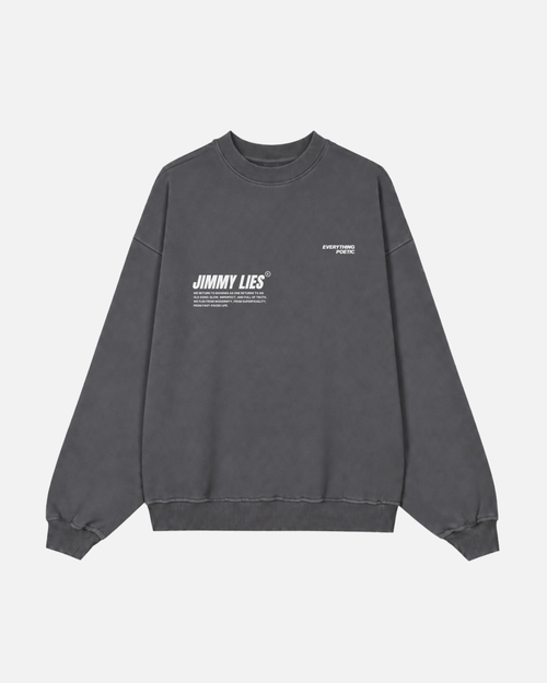 GREY VINTAGE CREWNECK