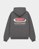CHARCOAL RETRO HOODIE