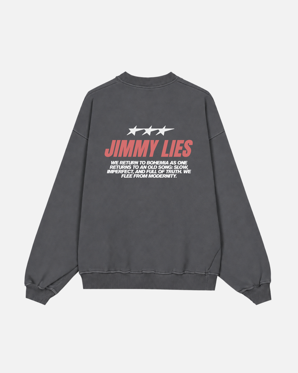 GREY VINTAGE CREWNECK