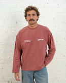 PARIS RED LONG TEE