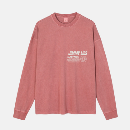 WEISSES LANGES T-SHIRT