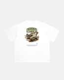 WHITE RALLY TEE