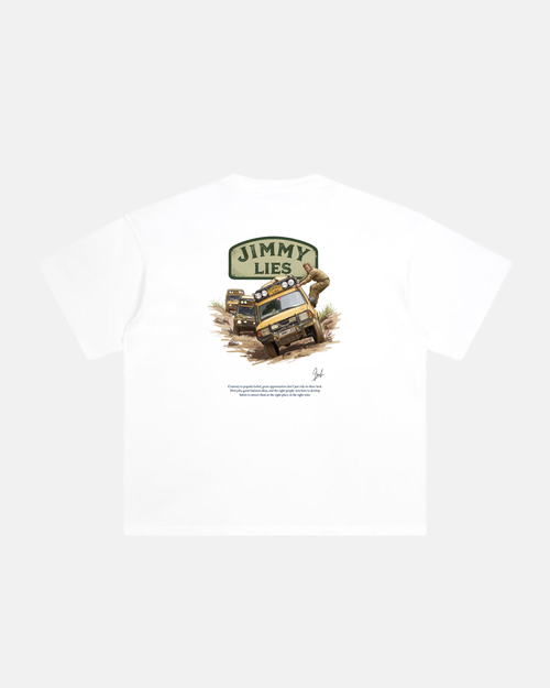 WHITE RALLY TEE