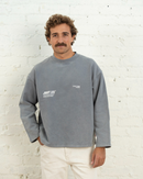 PIU DARK NAVY CREWNECK