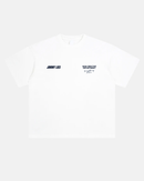 WHITE RALLY TEE