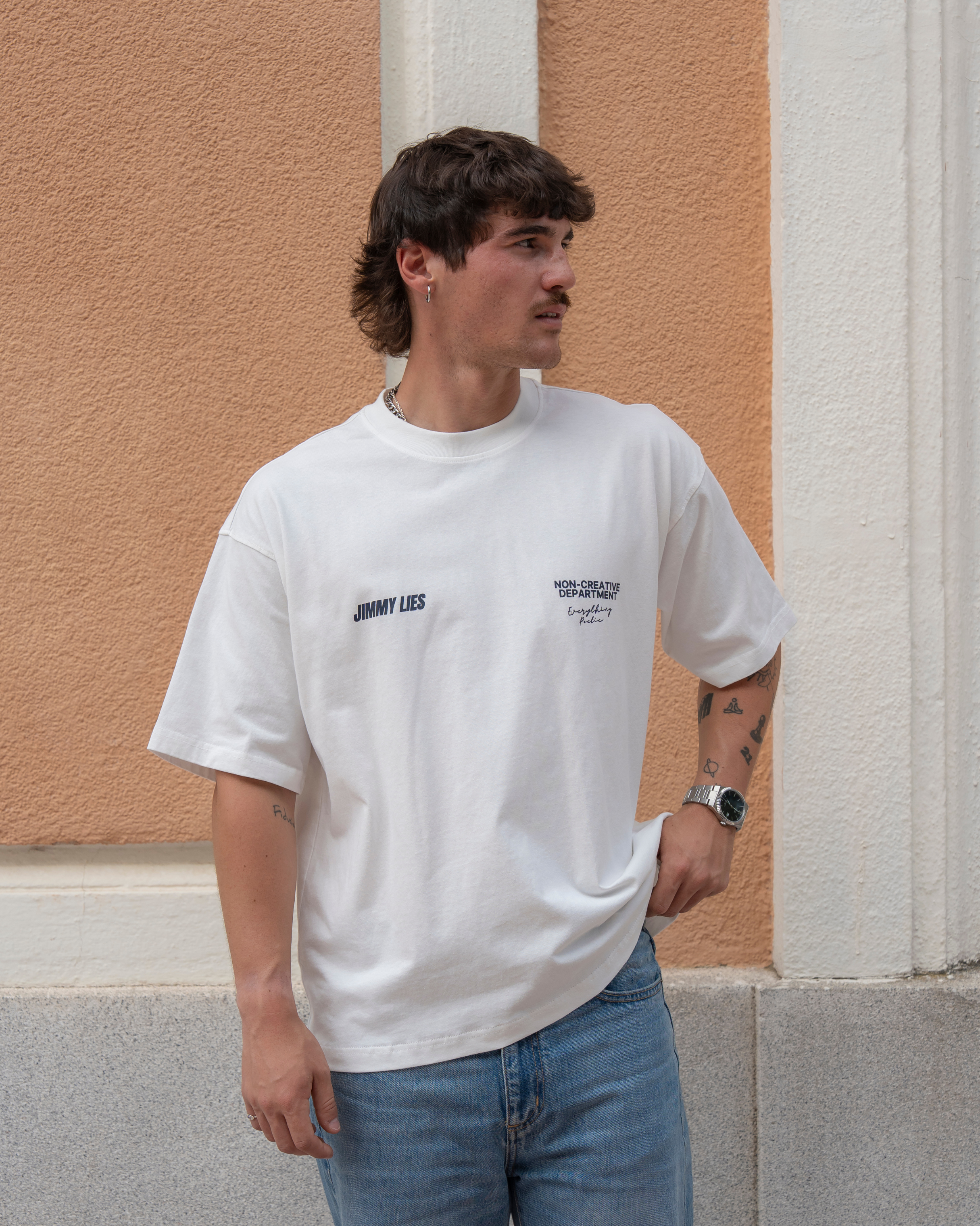 WHITE PORSCHE TEE