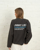 LAPS CHARCOAL LONG TEE