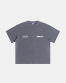 CONTRAST PINK GREY TEE