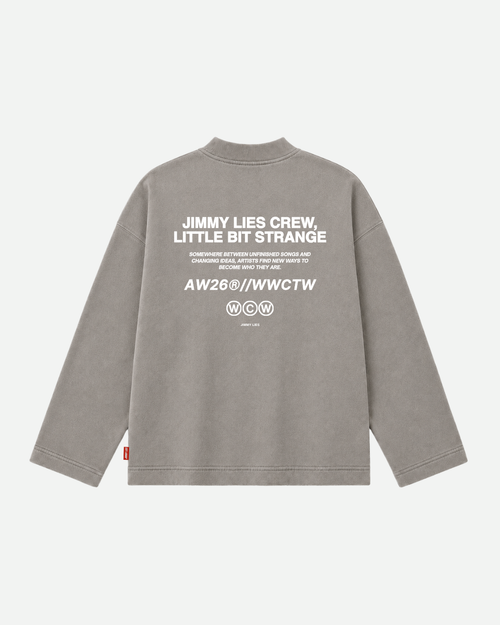 NISC LIGHT GREY CREWNECK
