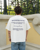 UNCHARTED WHITE TEE