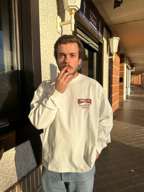 Marlboro White Long Tee