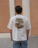 WHITE RALLY TEE