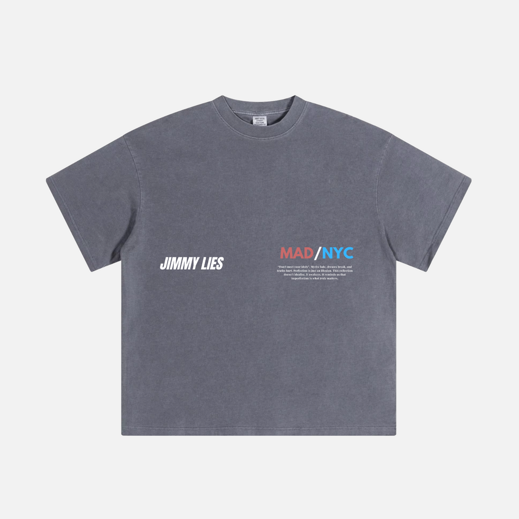 CONTRAST PINK GREY TEE