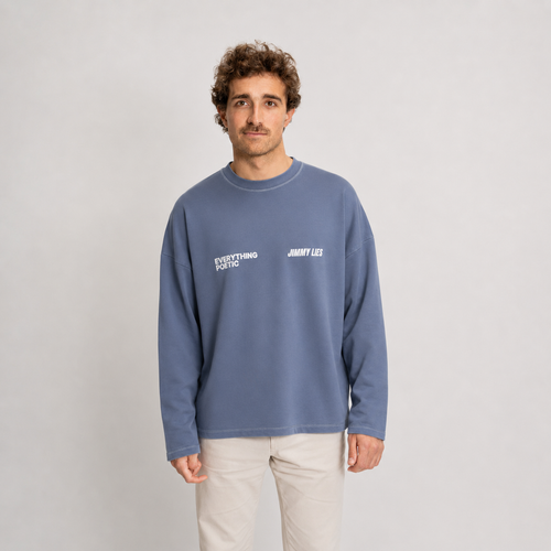 DARK NAVY LONG TEE