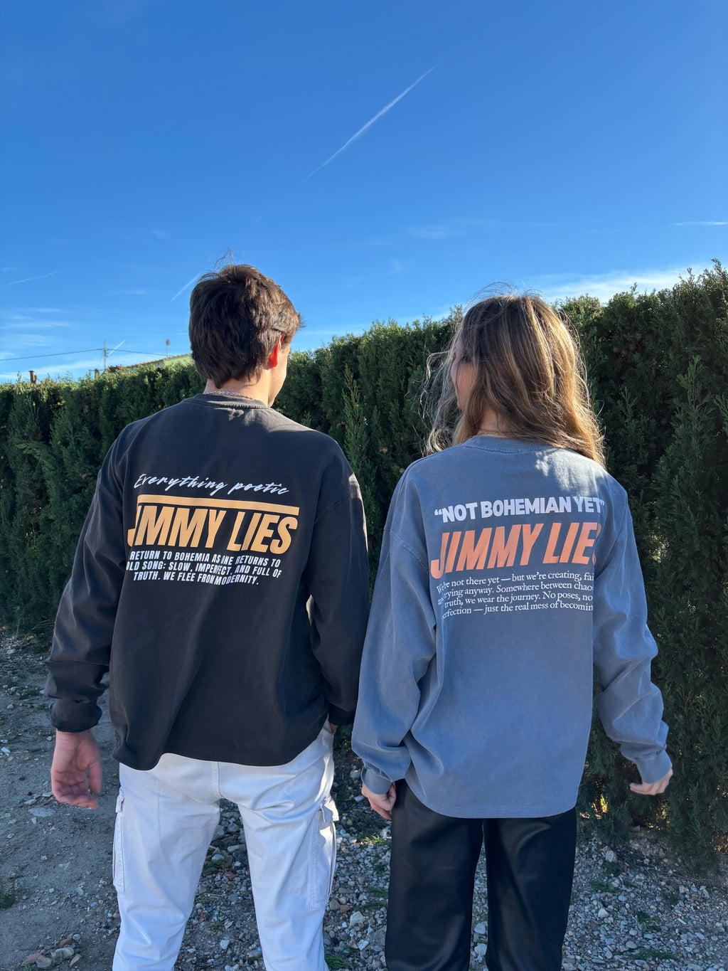 WEISSES LANGES T-SHIRT