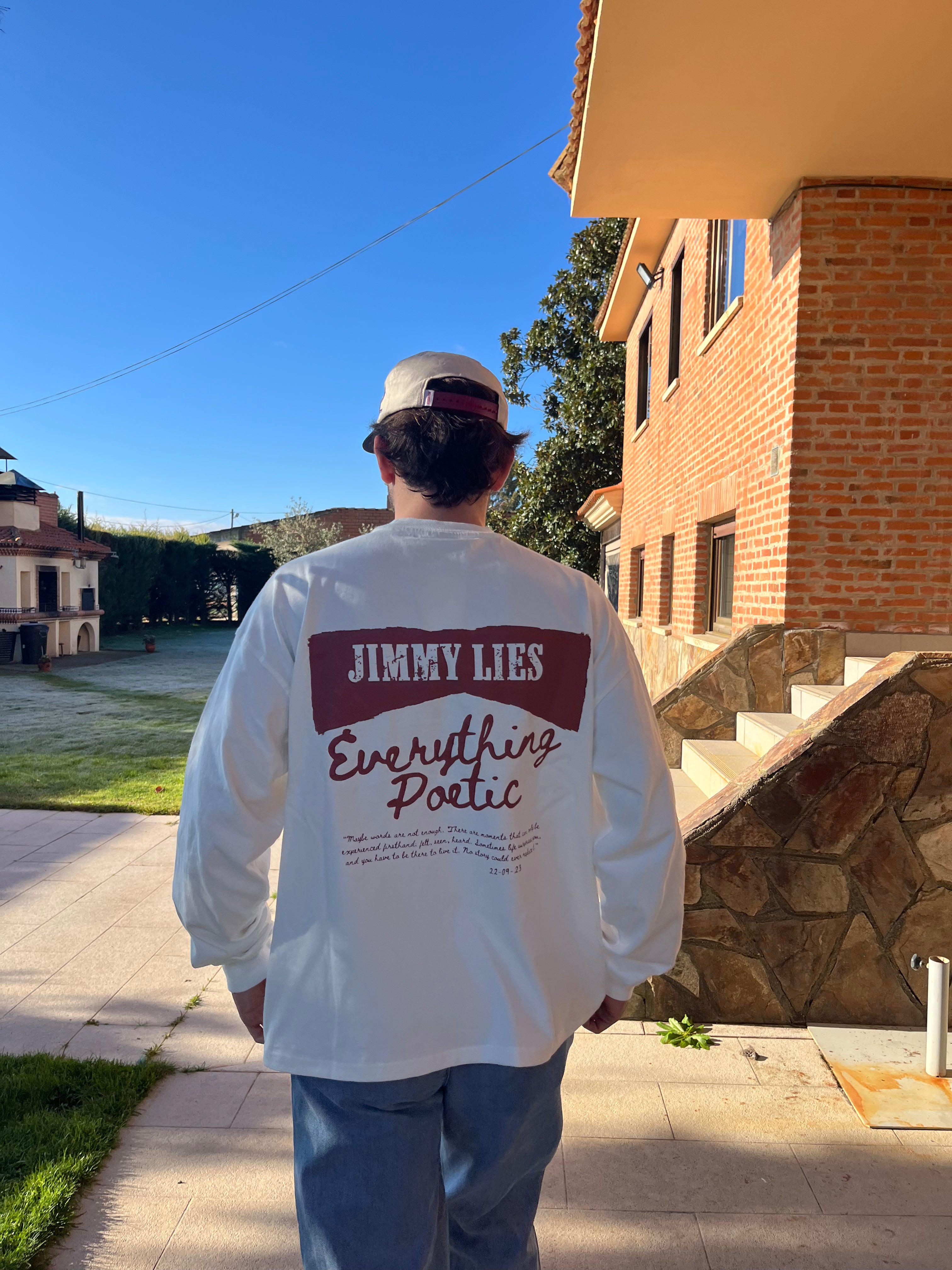 Marlboro White Long Tee