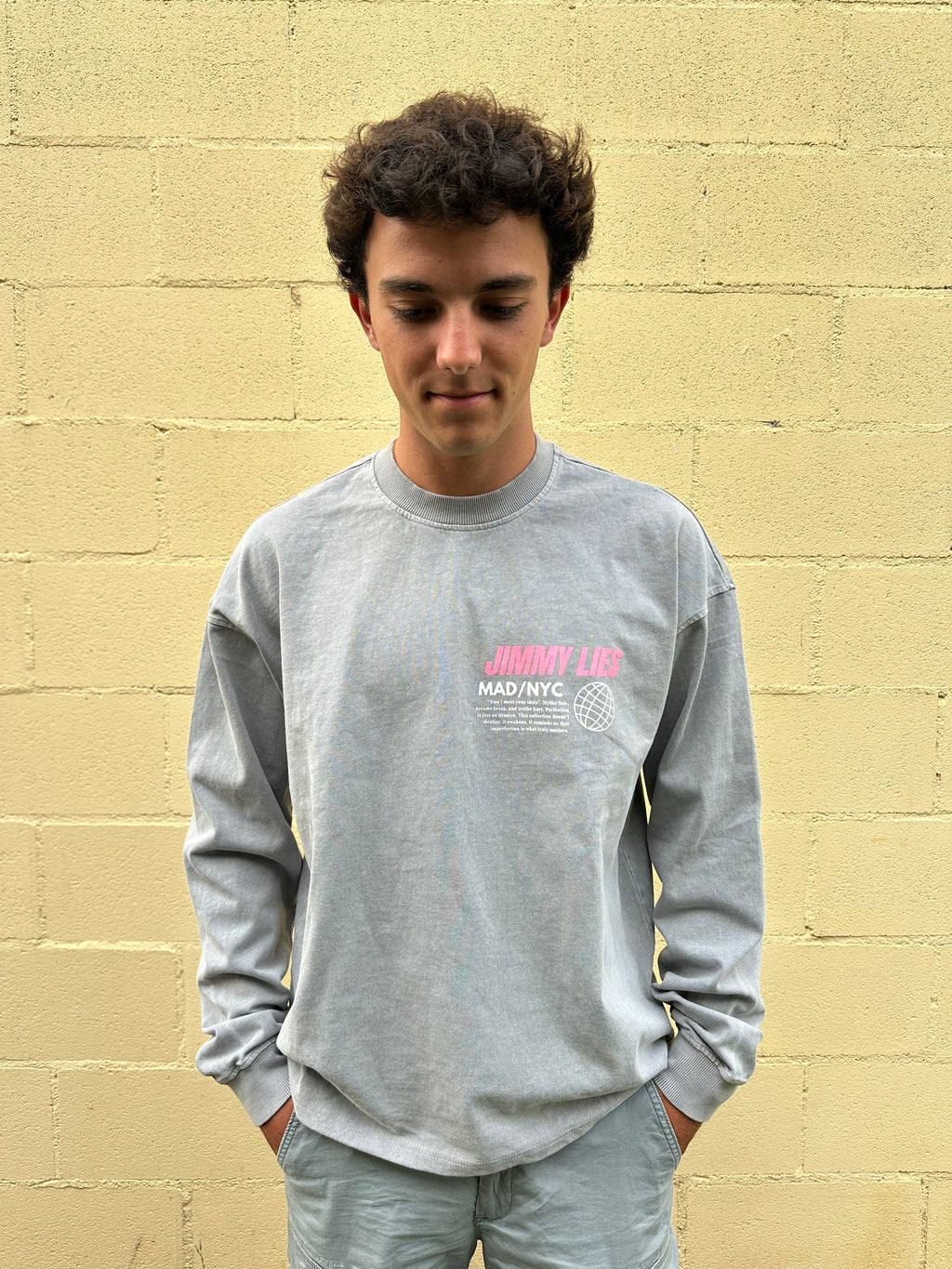 "NOT BOHEMIAN YET" GREY