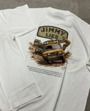 WHITE RALLY TEE
