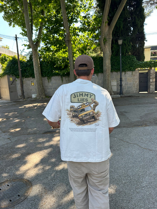 WHITE RALLY TEE