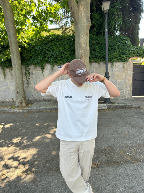 WHITE RALLY TEE