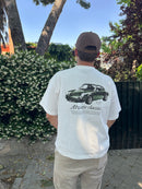 WHITE PORSCHE TEE