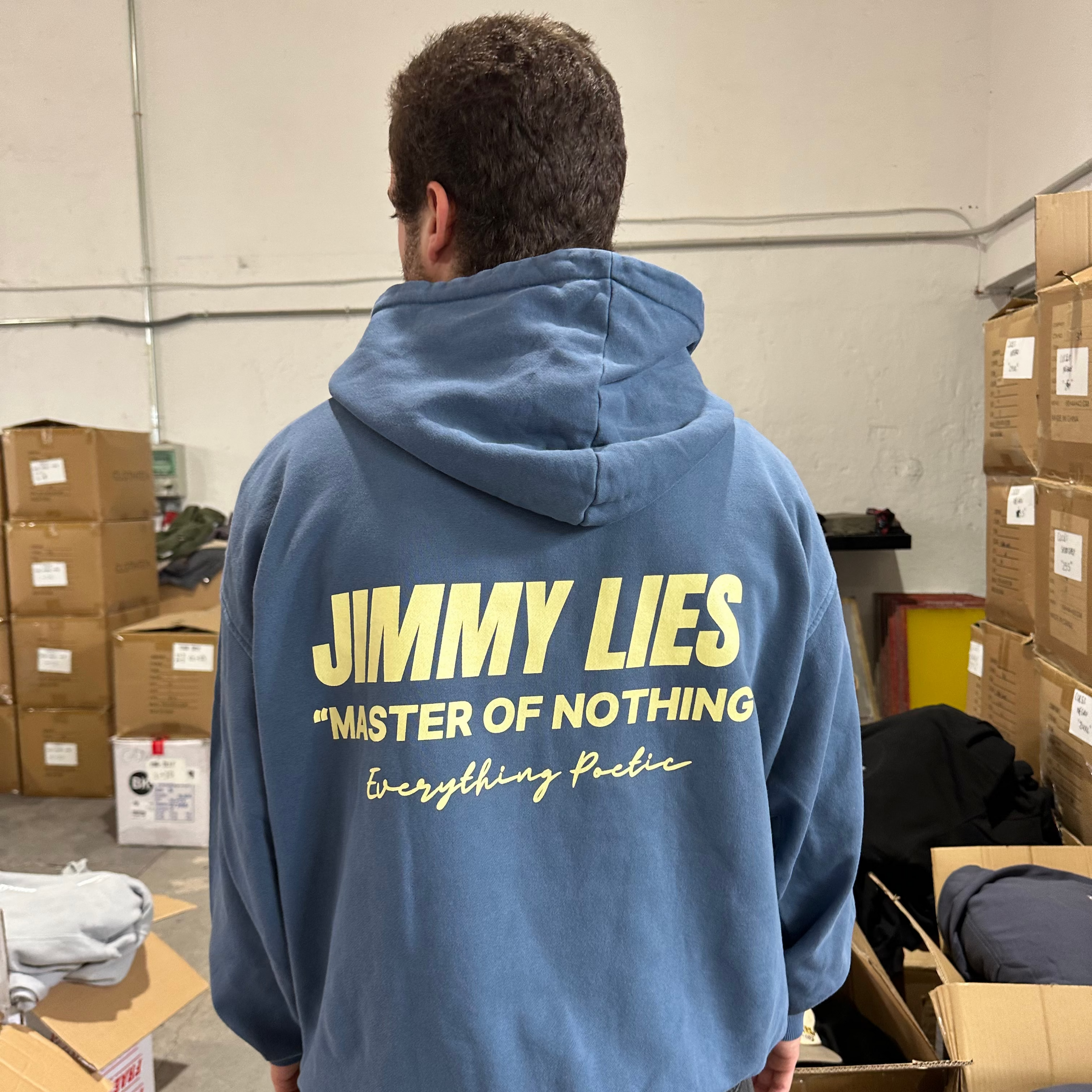 ÍNDIGO YELLOW HOODIE