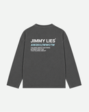 LAPS CHARCOAL LONG TEE