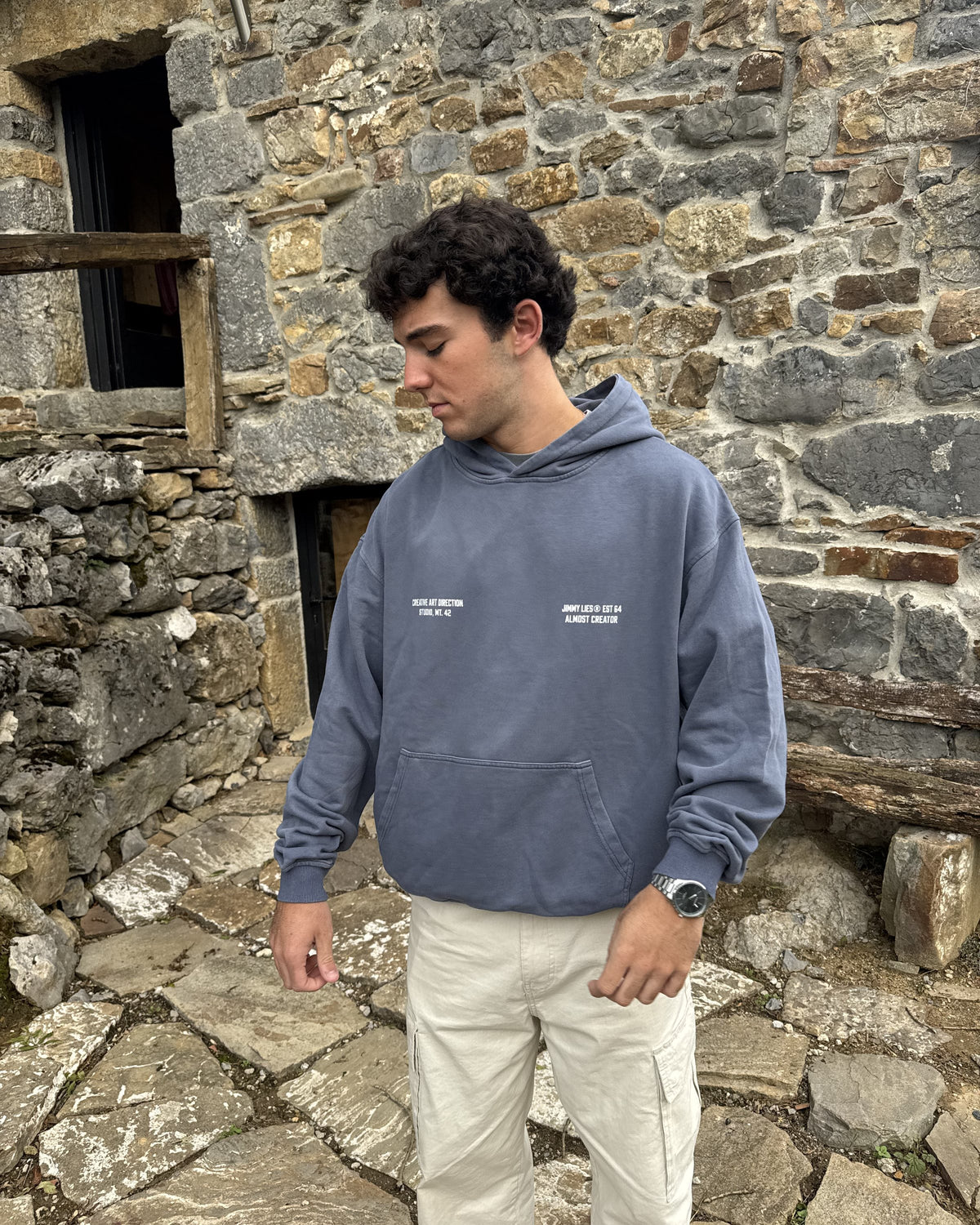 KIVI NAVY HOODIE